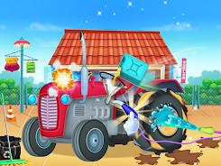 Truck wash games for boys ภาพหน้าจอ 1