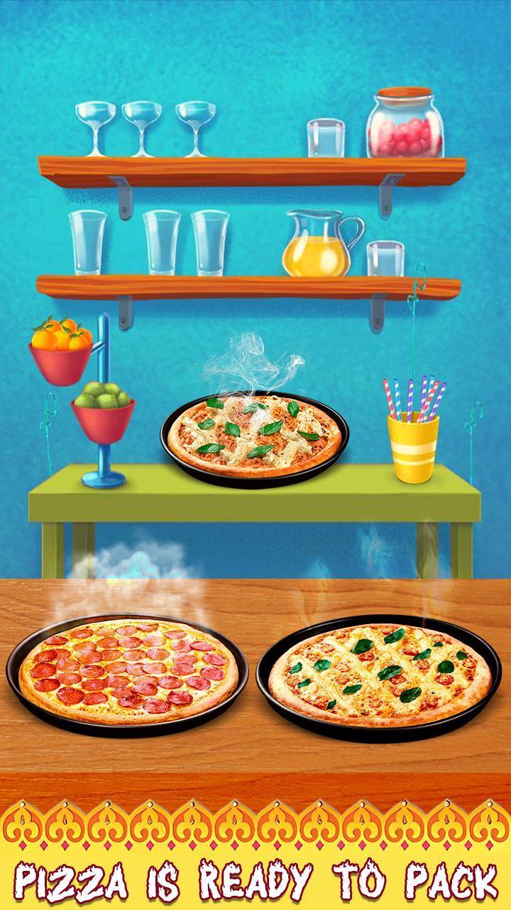 Pizza Maker Pizza Cooking Game Ekran Görüntüsü 2