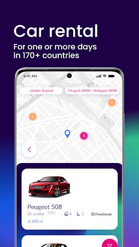 Free2move: car sharing & rent Ekran Görüntüsü 3