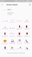 Urdu Sticker RAHI HIJAZI স্ক্রিনশট 2