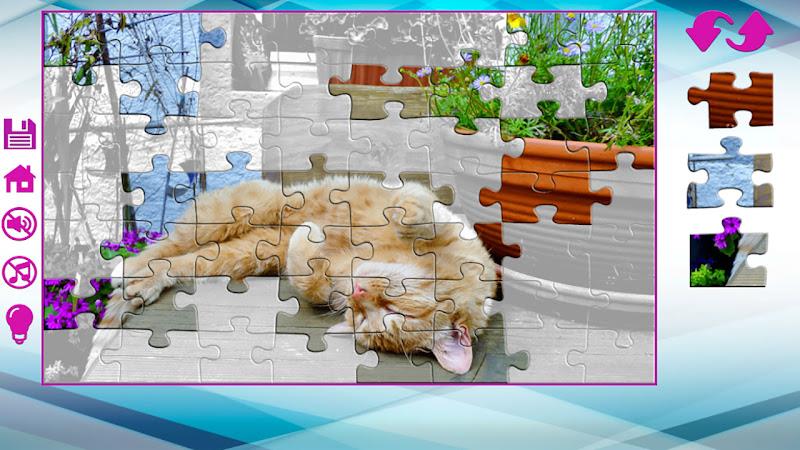 Schermata Big puzzles with cats 3