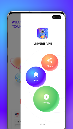 Schermata Universe VPN: Travel safely 4