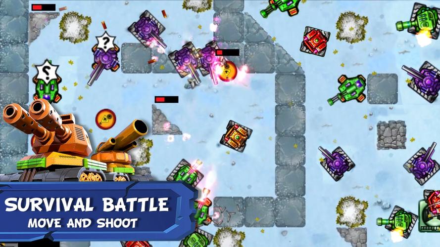 Tank Battles 2D スクリーンショット 1