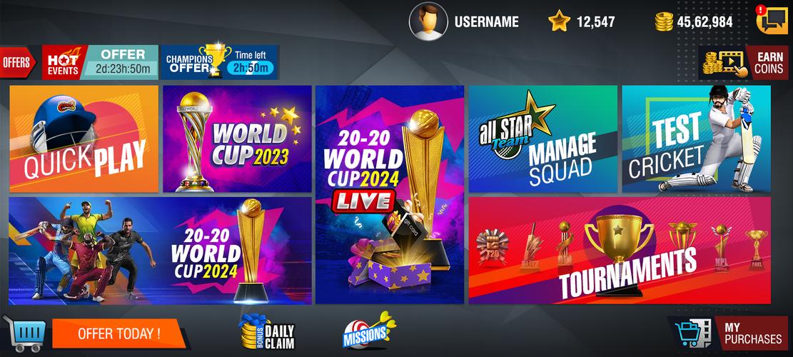World Cricket Championship 2应用截图第3张