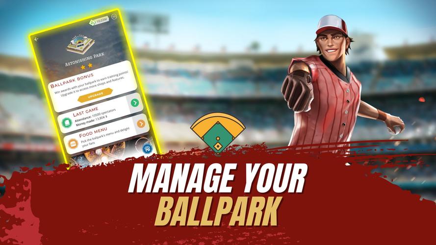 Astonishing Baseball Manager Скриншот 4