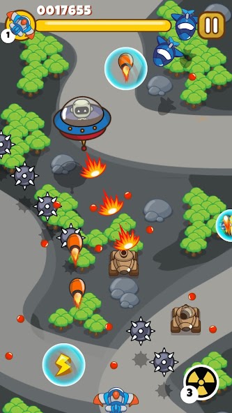 Sky Raiders - Battle Wars Mod應用截圖第1張