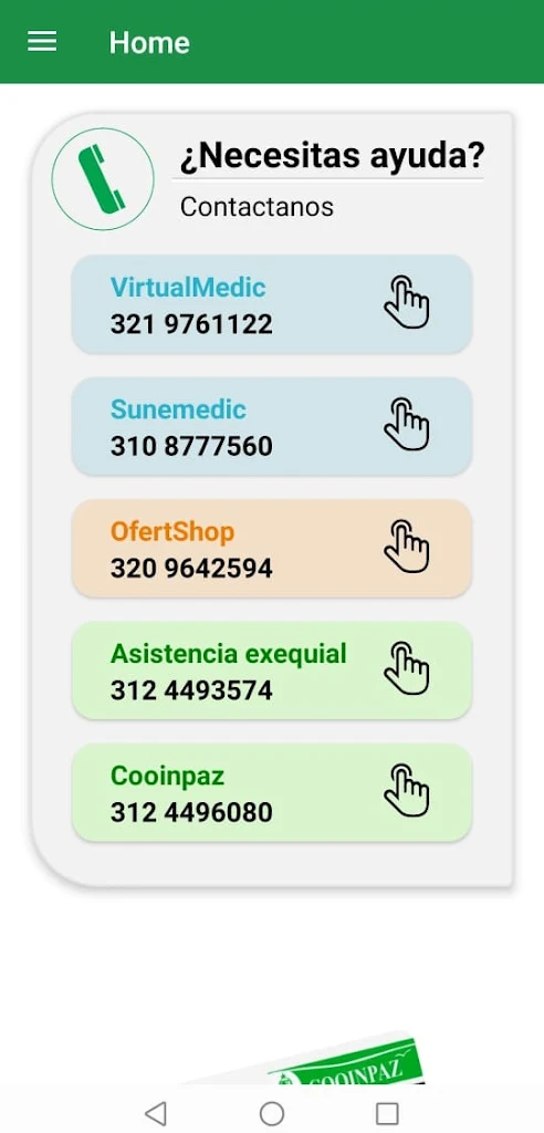 Inverpaz應用截圖第3張