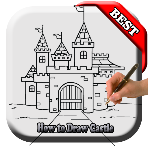 Schermata How to Draw Castle - Easy Drawing 1