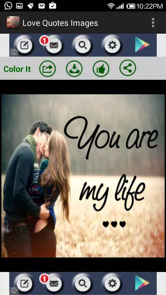 Romantic Love Quotes & Images应用截图第3张