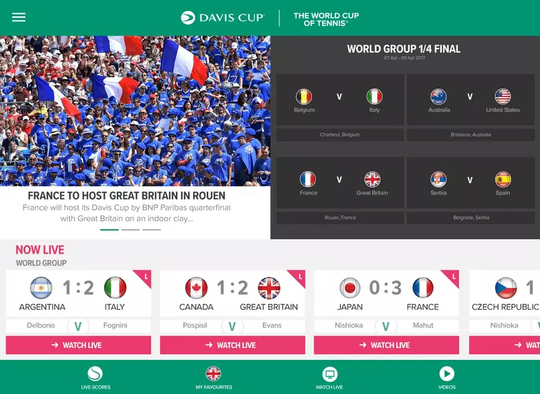 Davis Cup Zrzut ekranu 4
