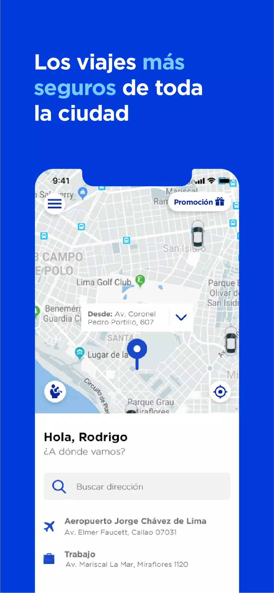 Directo, un app de taxi Tangkapan skrin 2