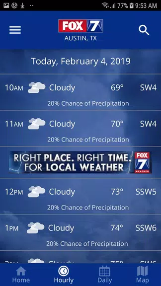 FOX 7 Austin: Weather Tangkapan skrin 3