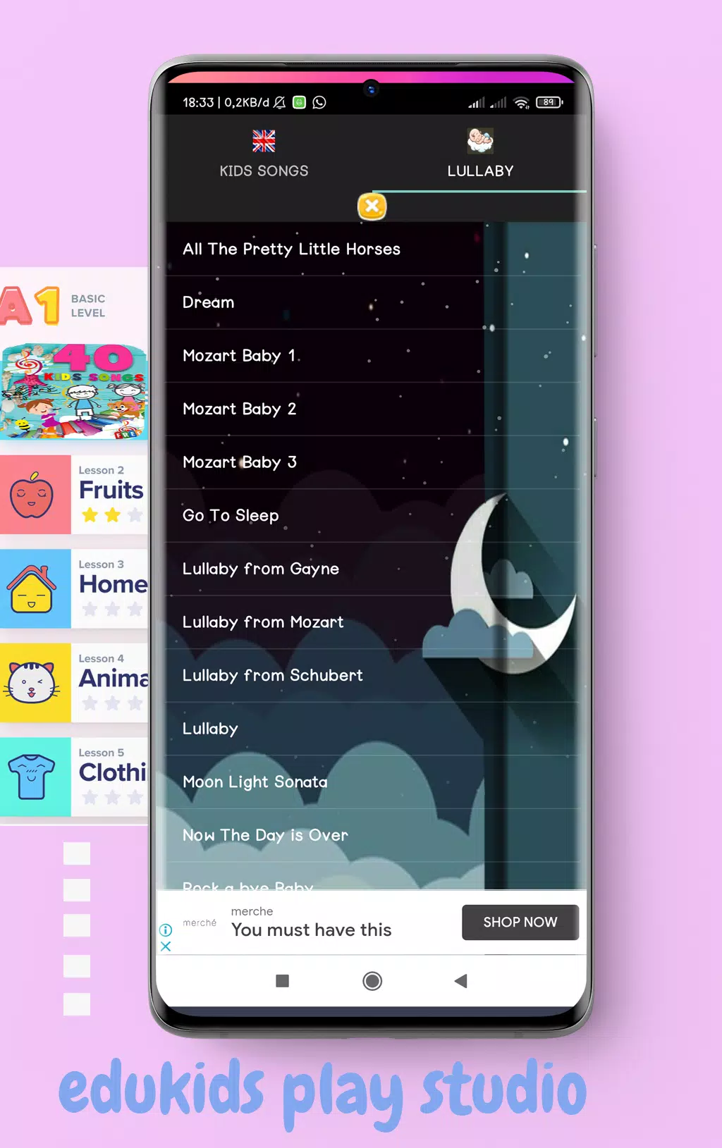 Kids Preschool Learning Songs Screenshot 2