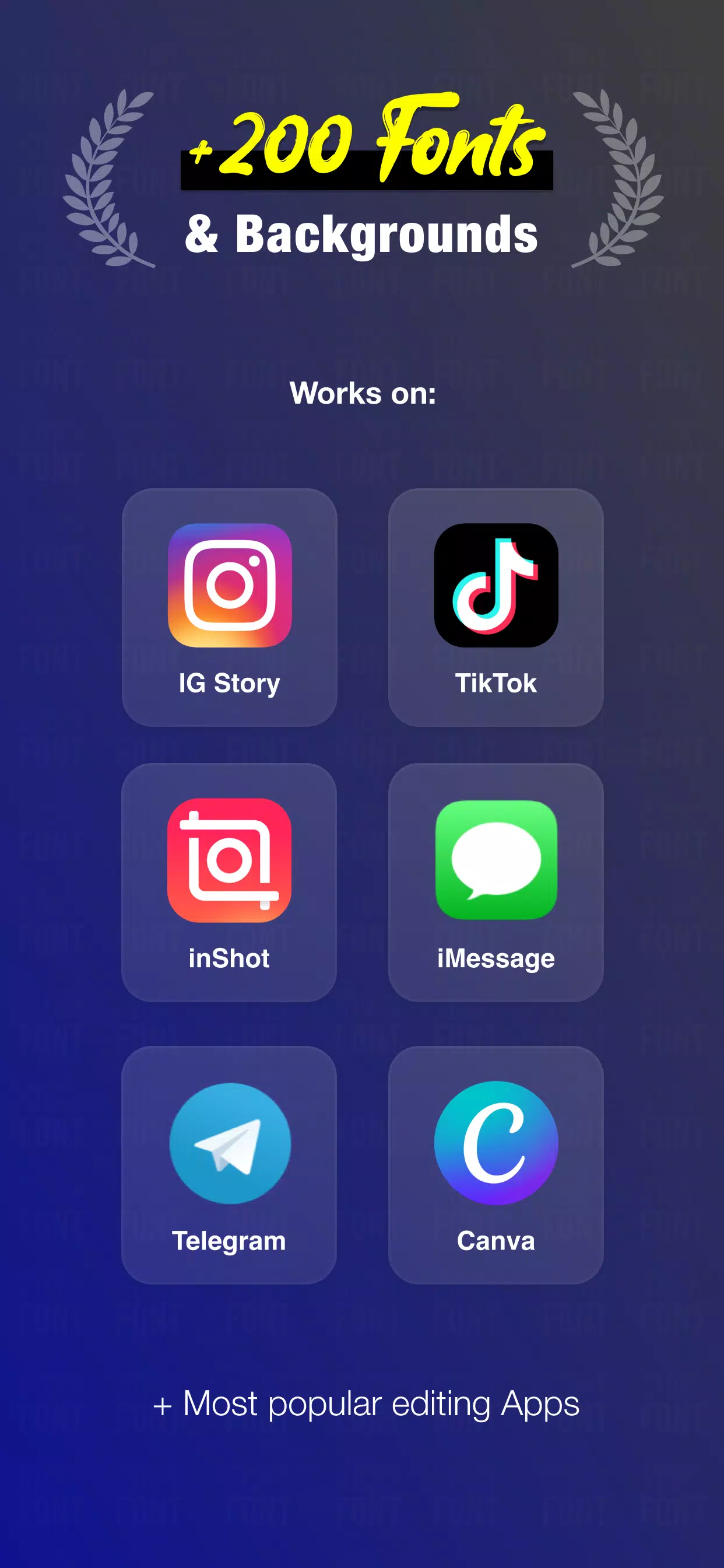 StoryFont for Instagram Story স্ক্রিনশট 2