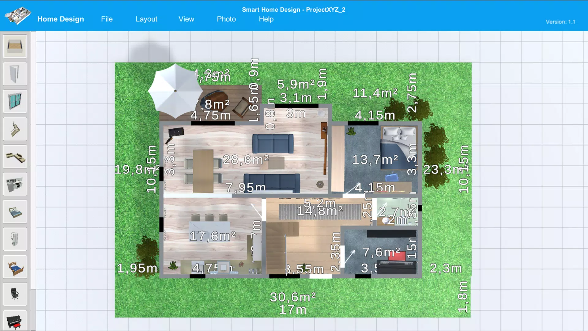 Smart Home Design Tangkapan skrin 3