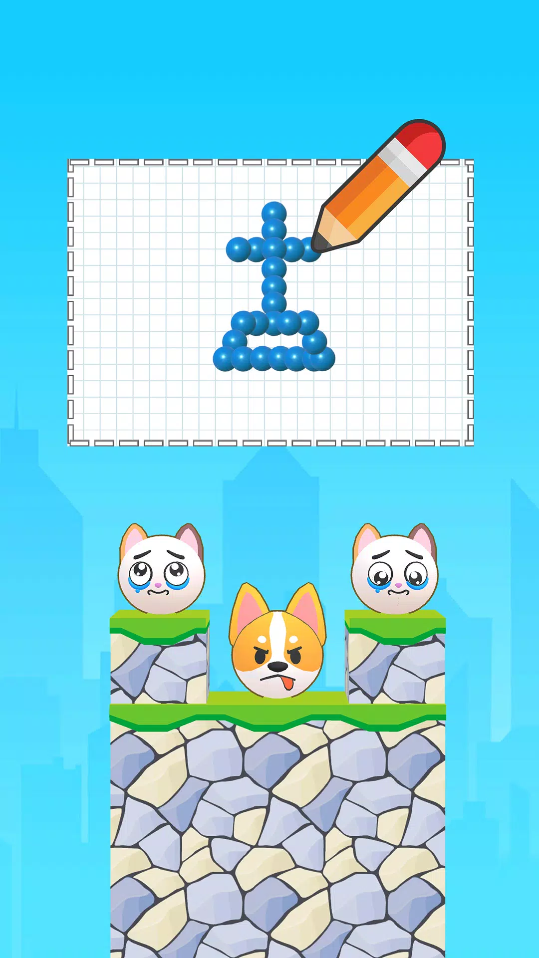 Draw Puzzle: Break The Dog スクリーンショット 1