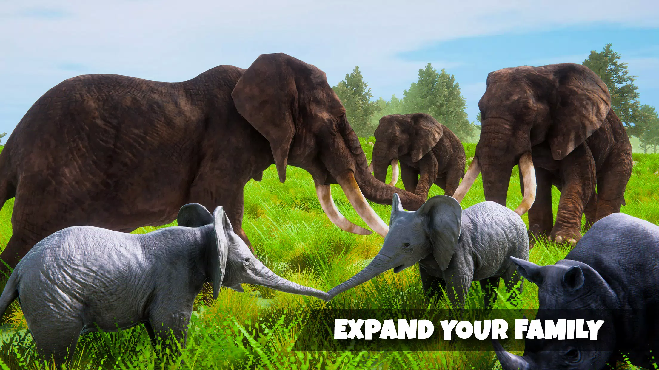 Elephant Simulator Wild Life Tangkapan skrin 1