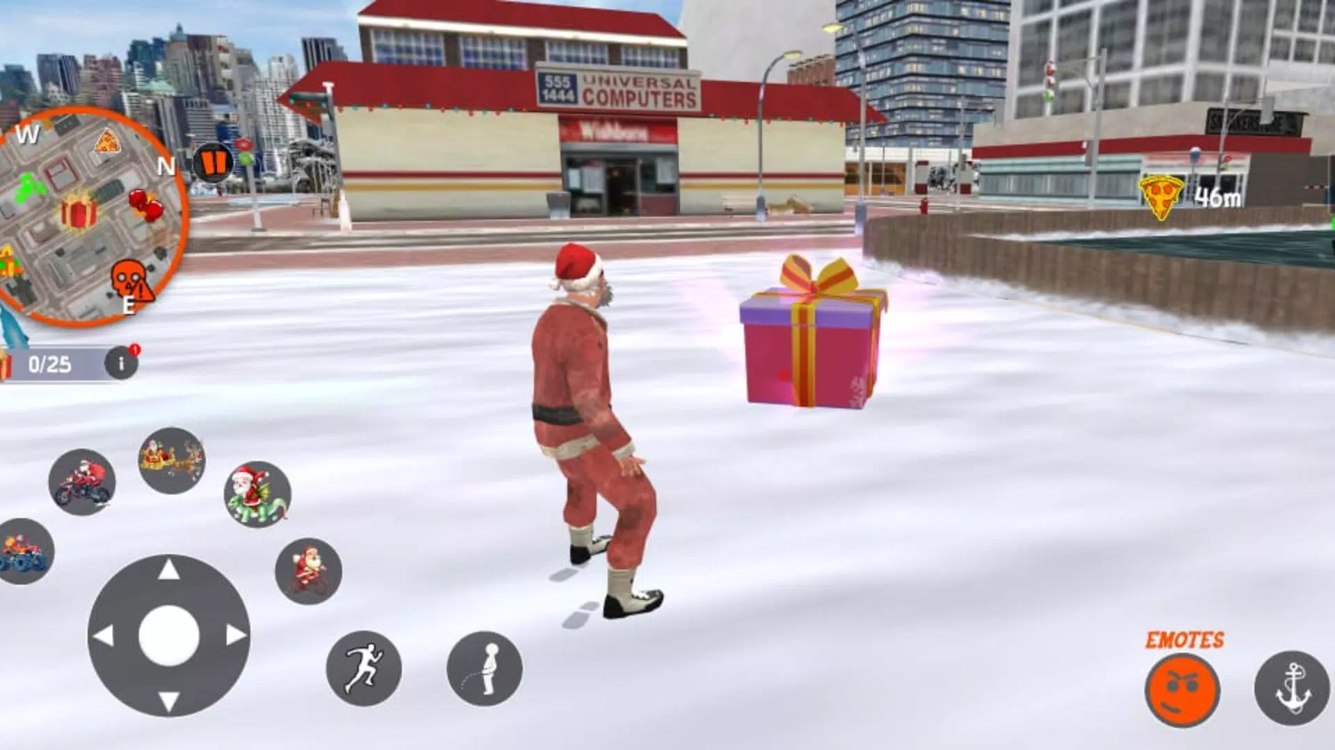 Gangster Santa Openworld Game 스크린샷 3