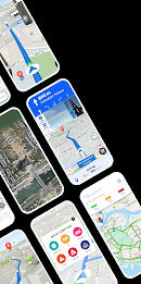 Schermata GPS Maps, Navigation & Traffic 1