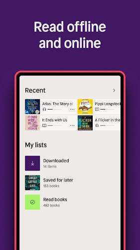 Nextory: Audiobooks & E-books Screenshot 4