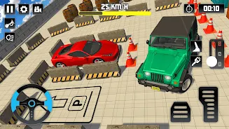 Jeep Parking Game - Prado Jeep Ekran Görüntüsü 2