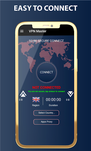 VPN Proxy Master Safe & secure Zrzut ekranu 2