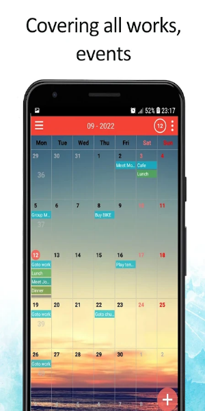 Reminder Calendar App for 2024 Ảnh chụp màn hình 2