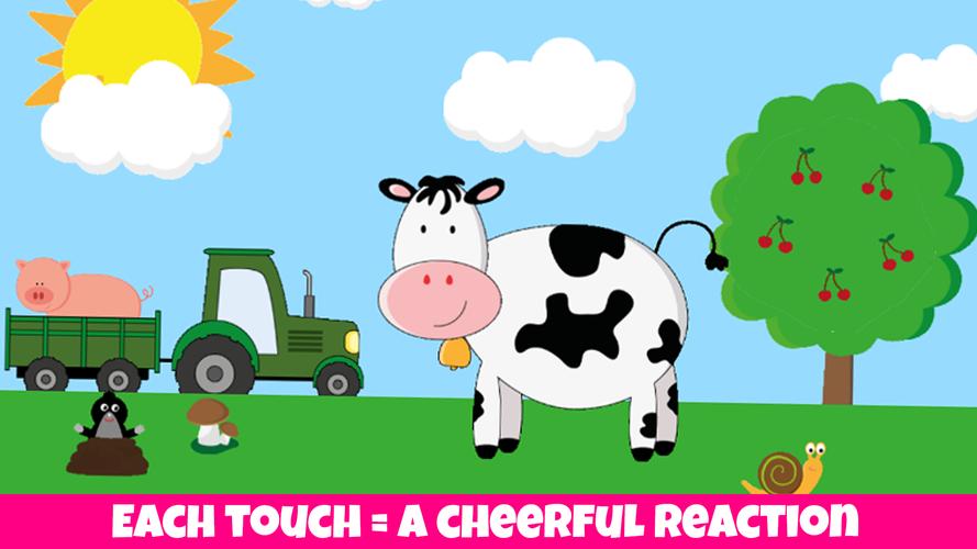 Animals, kids game from 1 year Capture d'écran 1