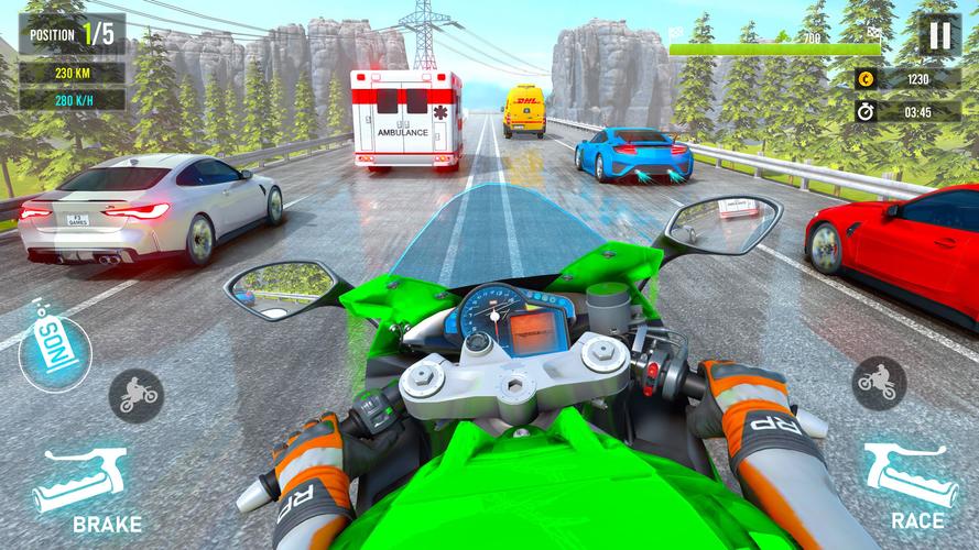 Moto Traffic Bike Race Game 3d 스크린샷 4