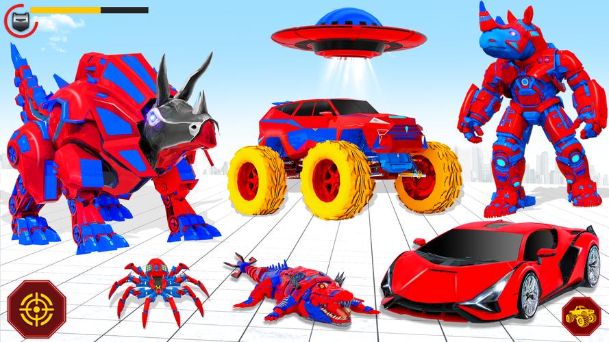 Rhino Robot Car Transformation 스크린샷 4