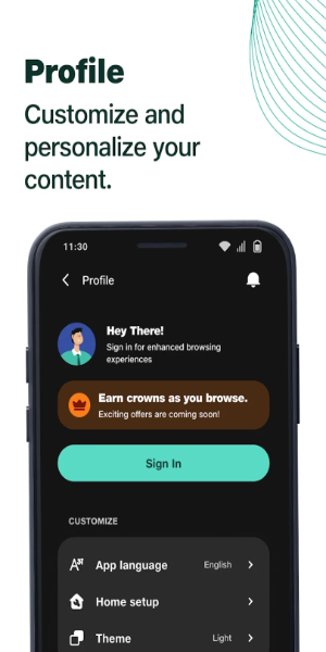 JioSphere: Web Browser Скриншот 3
