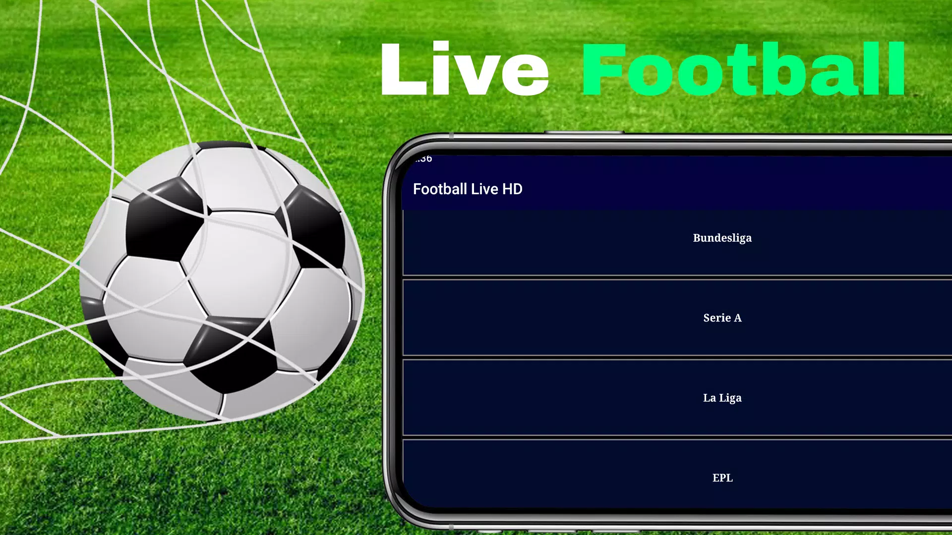 Schermata Football Live TV HD 1