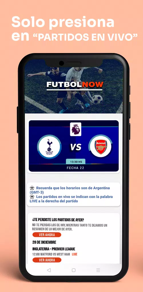 Futbol Now應用截圖第4張