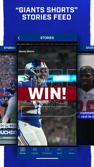 New York Giants Mobile Screenshot 4