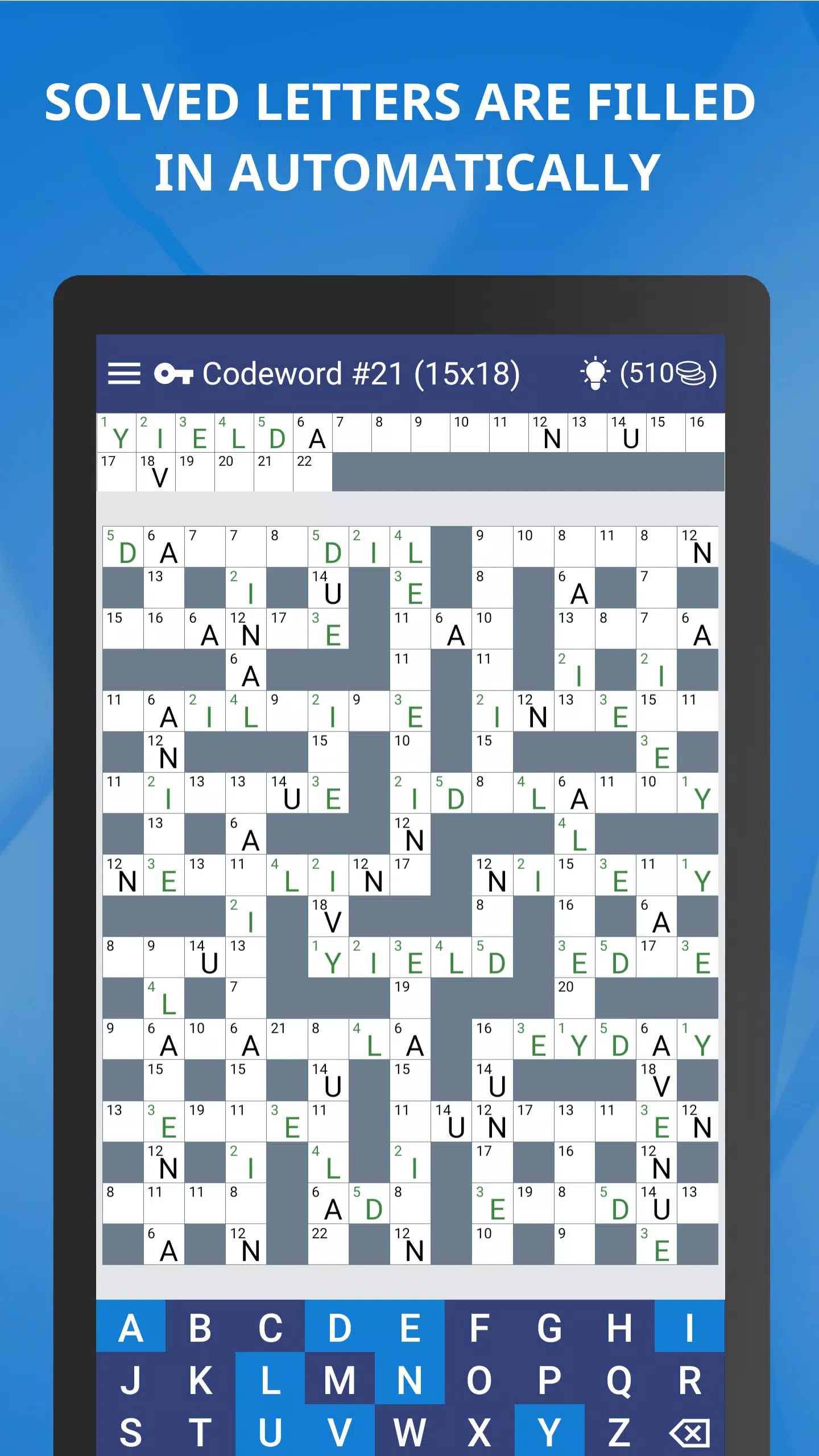 Keywords — Codeword Puzzle Screenshot 4