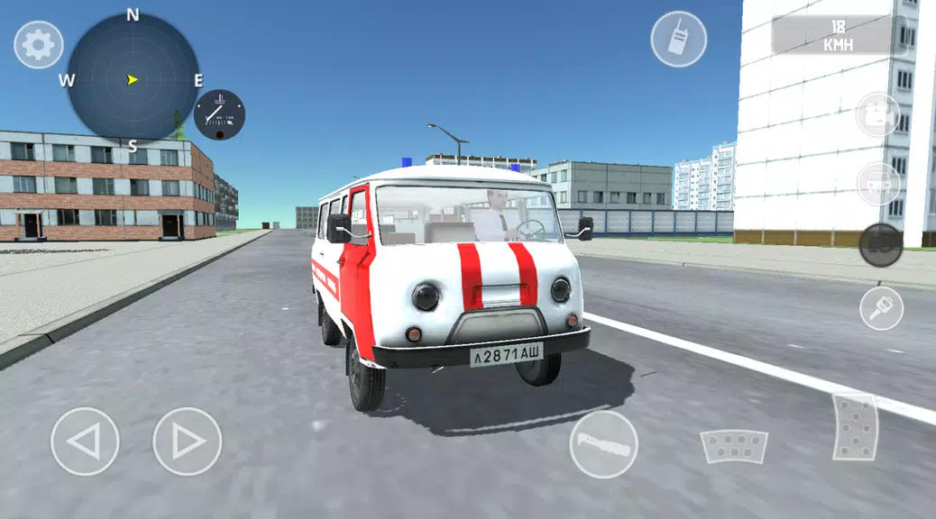 SovietCar: Simulator Tangkapan skrin 1