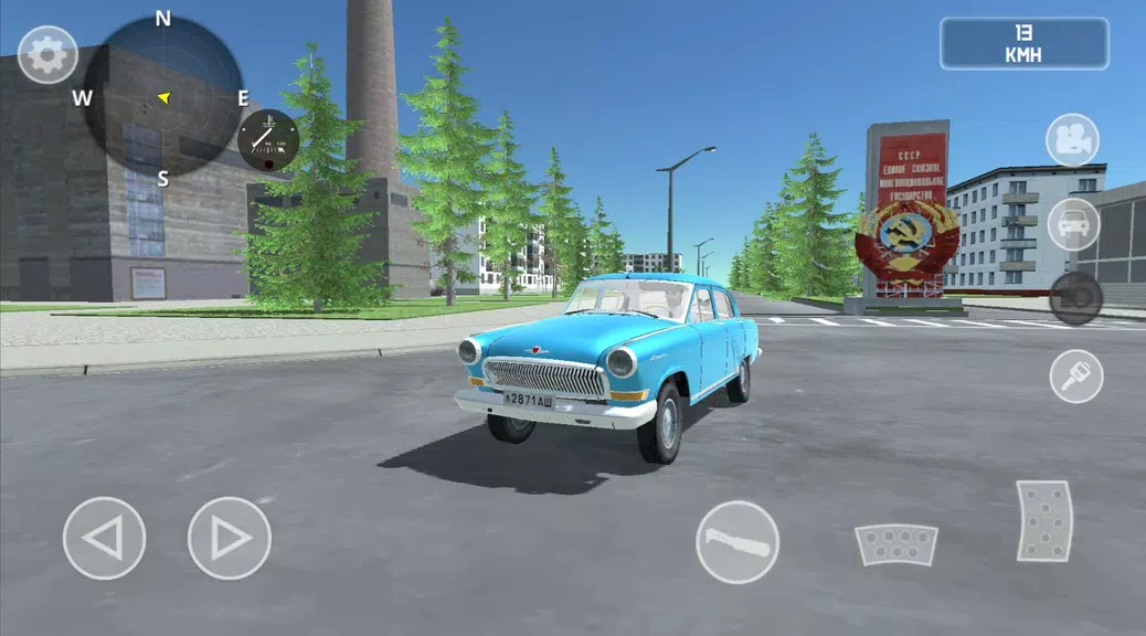 SovietCar: Simulator Ảnh chụp màn hình 2