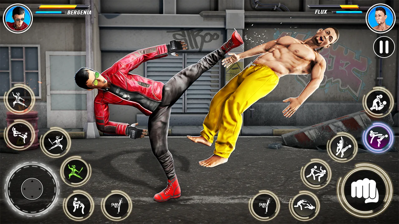 Kung Fu Games - Fighting Games 스크린샷 4