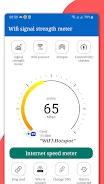 WiFi analyzer, WiFi speedmeter ဖန်သားပြင်ဓာတ်ပုံ 2