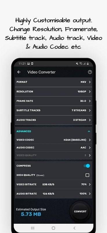 Video Converter, Compressor 스크린샷 1