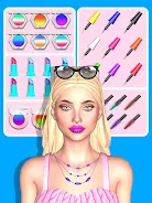 Lip Art Beauty Makeup Games Capture d'écran 1