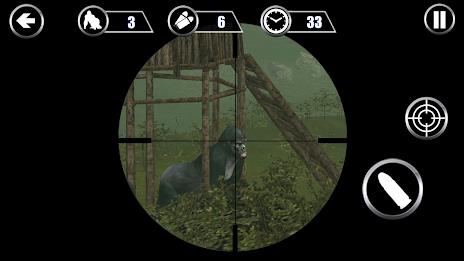 Gorilla Hunter: Hunting games Ảnh chụp màn hình 1