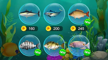 Solitaire Fish World-OceanTrip ภาพหน้าจอ 4