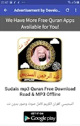 Sudais Audio Quran Offline JUZ Ảnh chụp màn hình 3