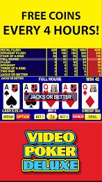 Video Poker Deluxe 스크린샷 3