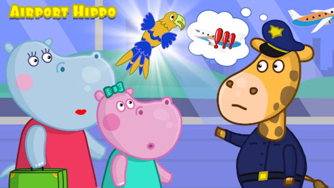 Hippo: Airport adventure 스크린샷 2