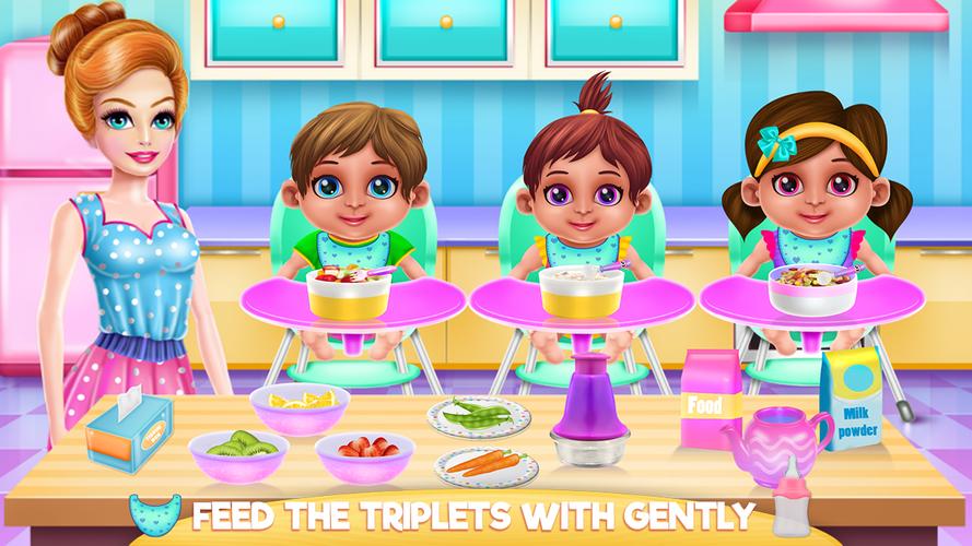Crazy Mommy Triplets Care 스크린샷 4