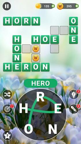 Word Cross Flower Garden スクリーンショット 2