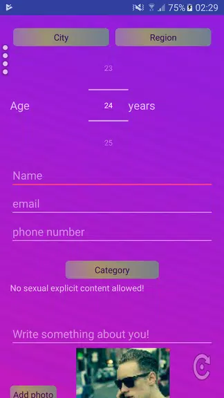 Gay Personal Ads - Men Dating ภาพหน้าจอ 1
