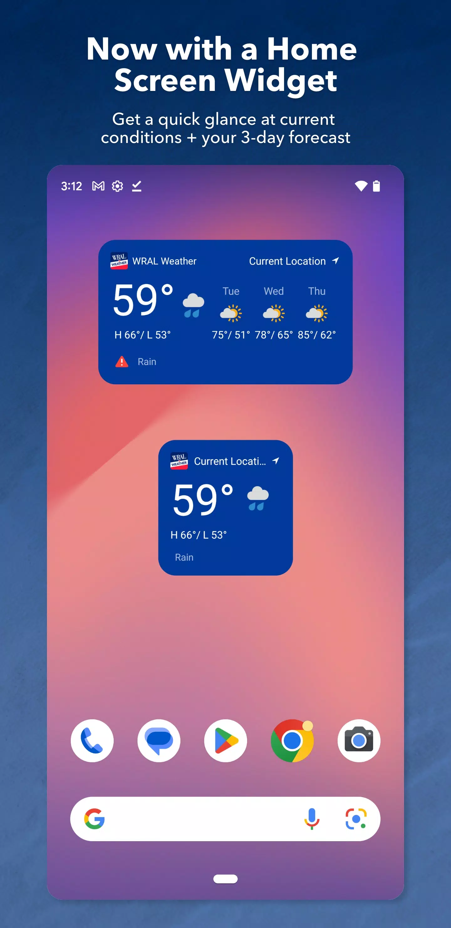 WRAL Weather Скриншот 3